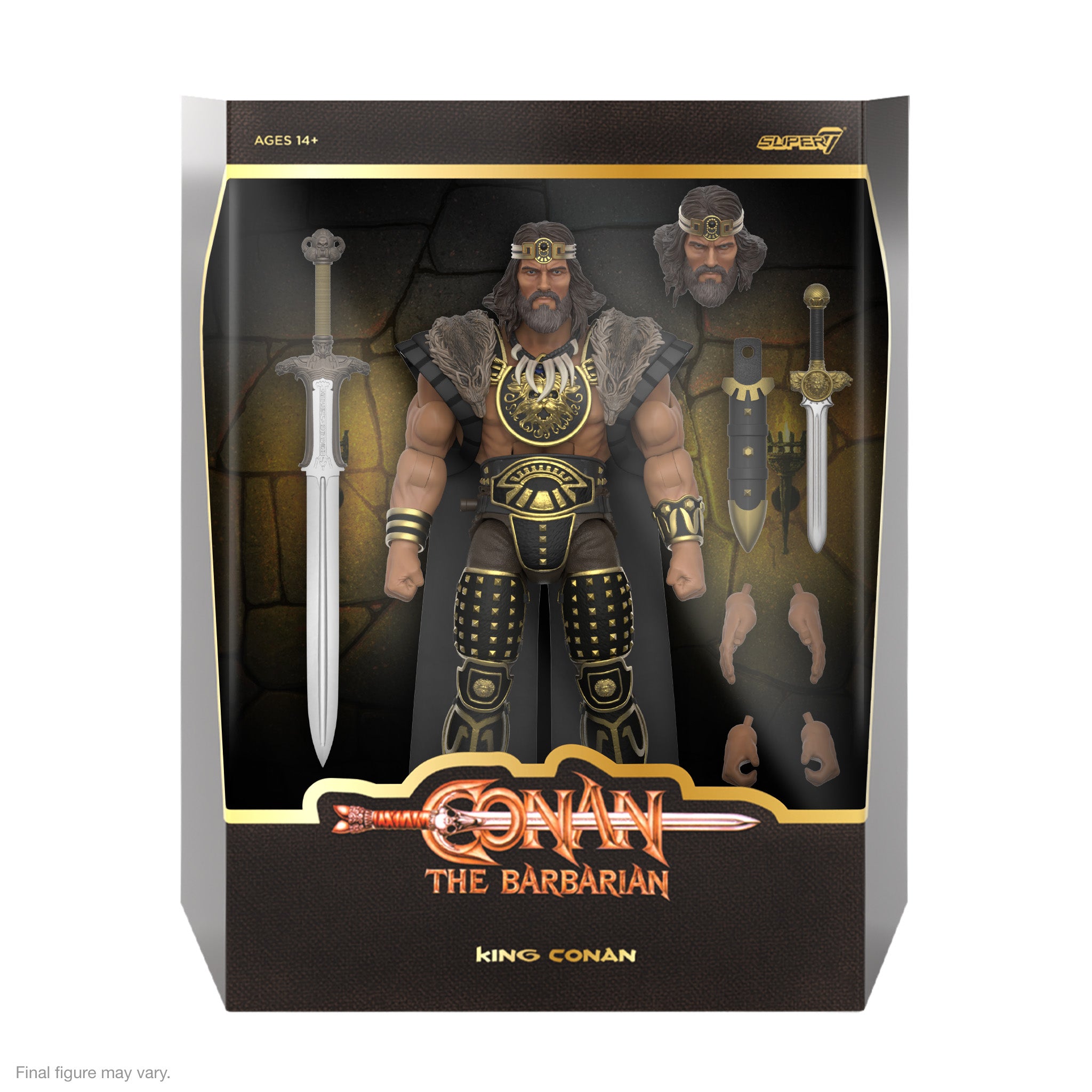 Conan The Barbarian ULTIMATES! Wave 4 - King Conan