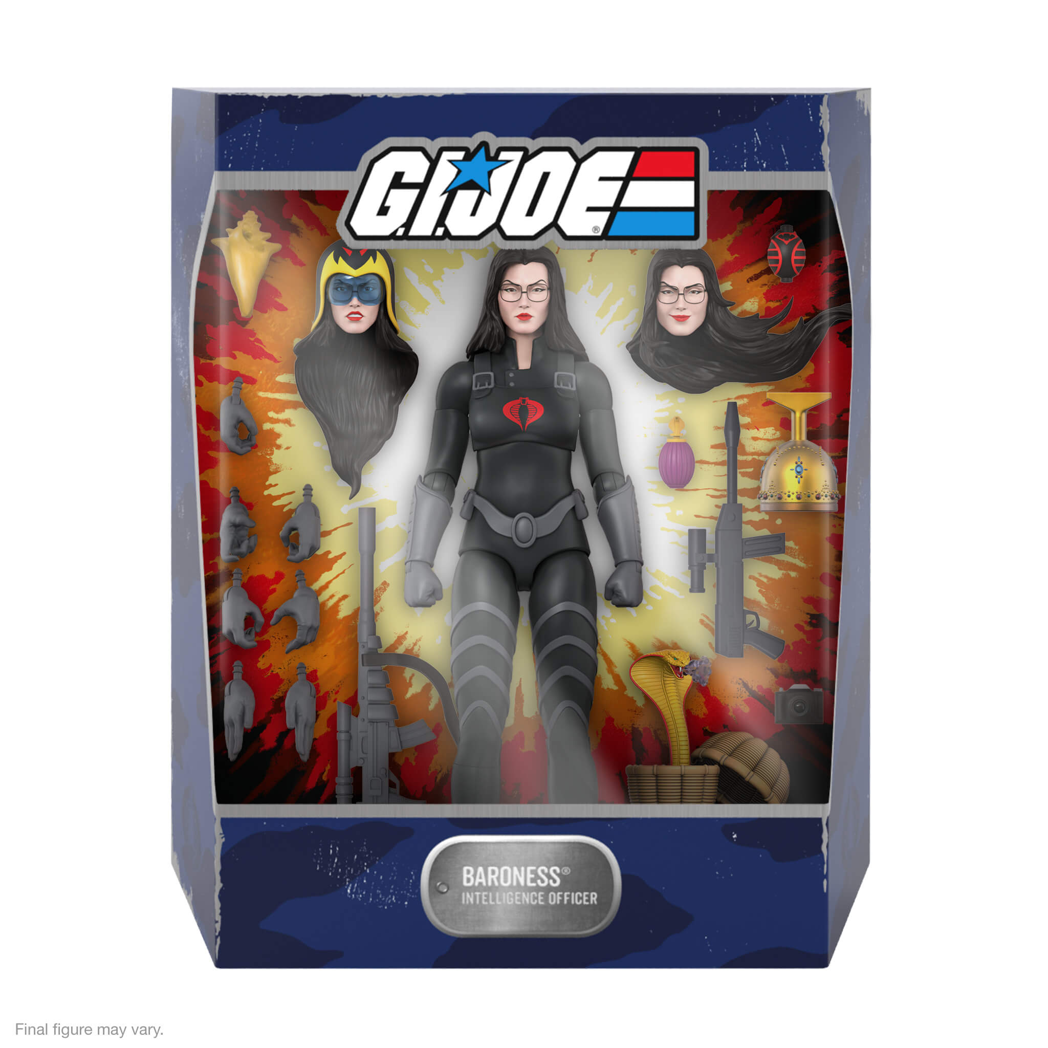 G.I. Joe ULTIMATES! Wave 04 - Baroness (Cobra Intelligence Officer)