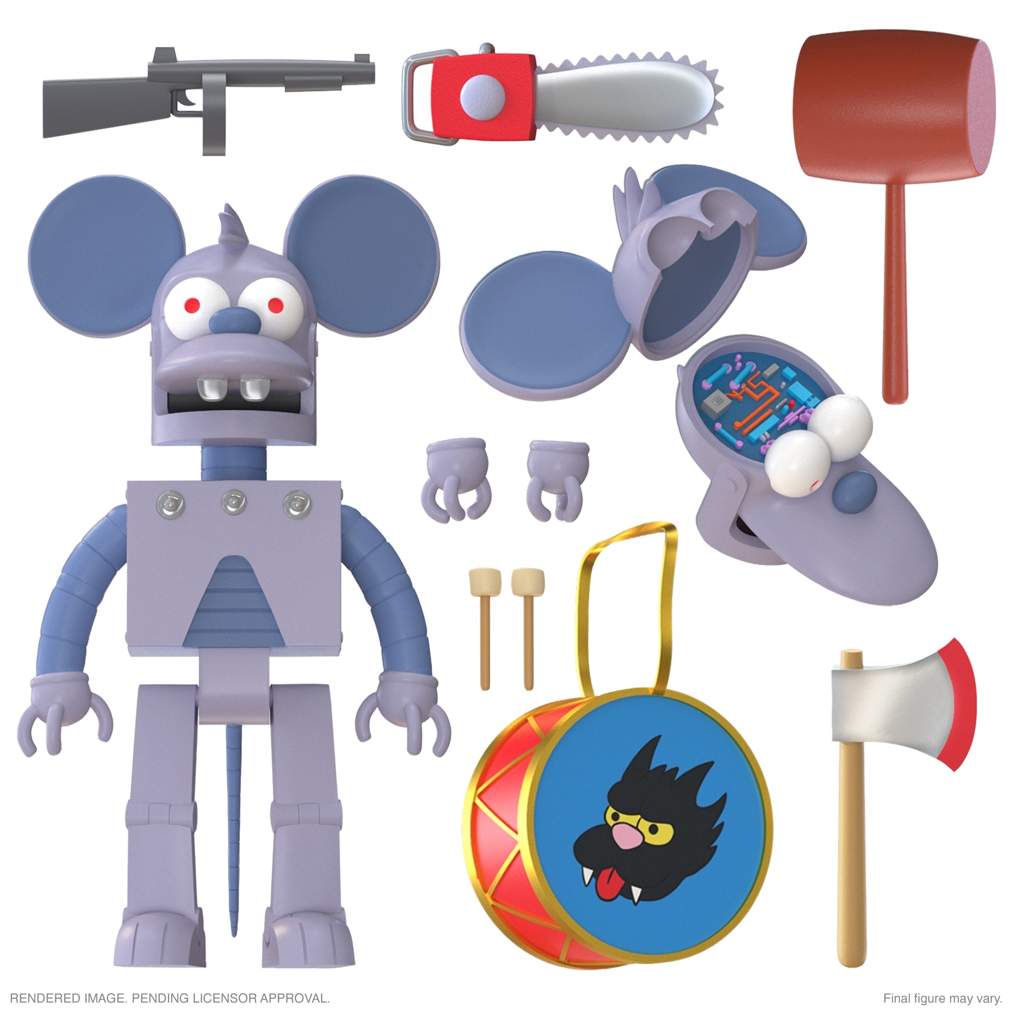 The Simpsons ULTIMATES! Wave 1  - Robot Itchy