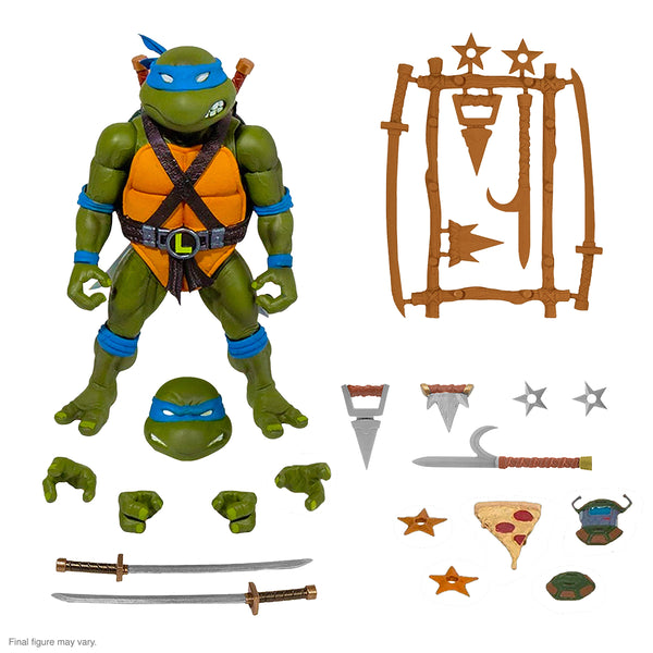 Teenage Mutant Ninja Turtles - Figurine de Basic Leonardo