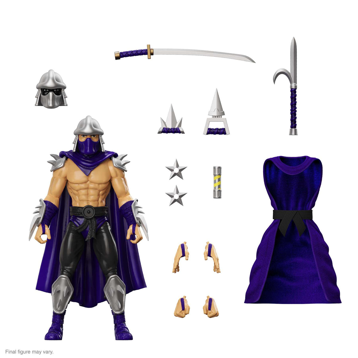 Teenage Mutant Ninja Turtles ULTIMATES! Wave 8 - Shredder (Silver Armo, image size:1200x1200