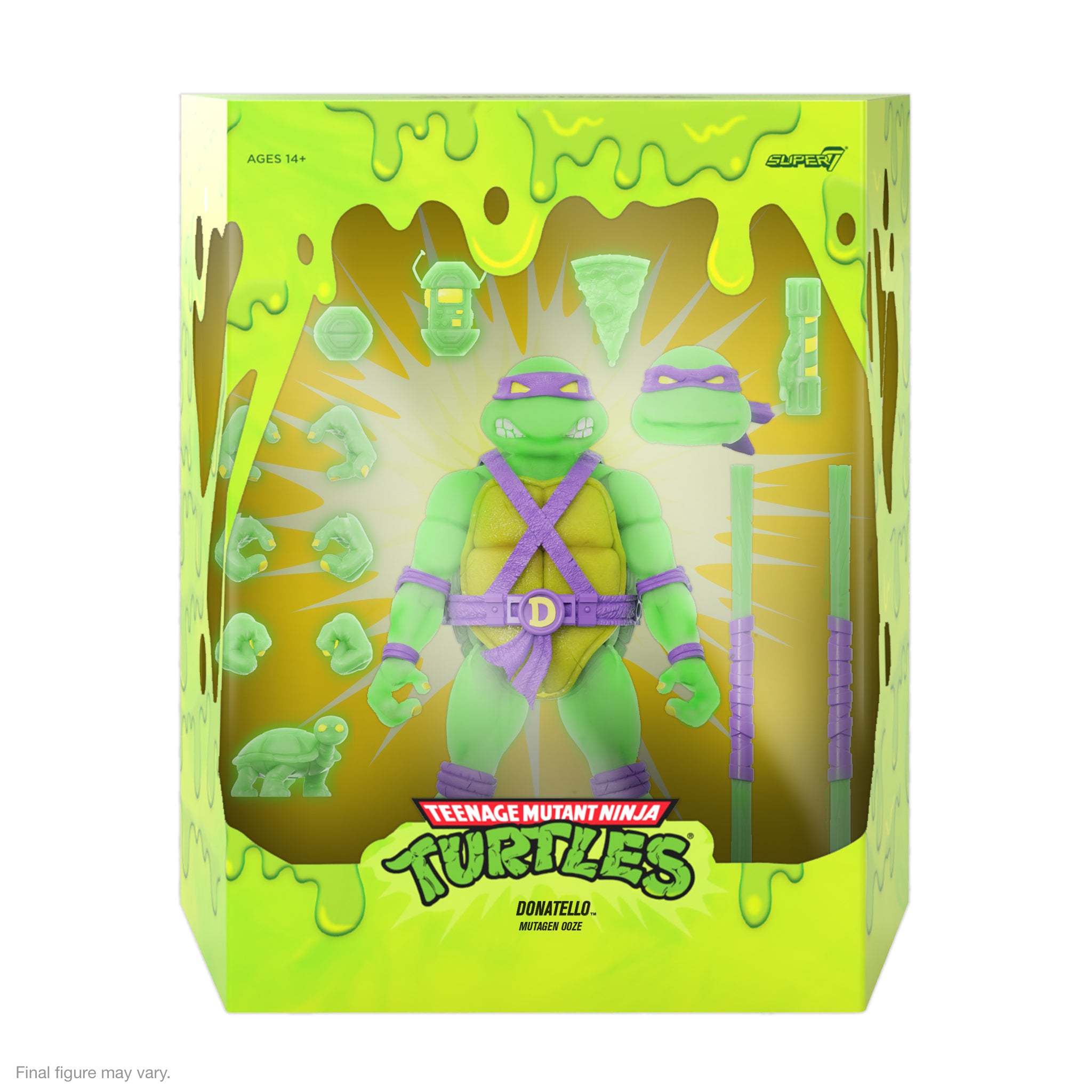 Teenage Mutant Ninja Turtles ULTIMATES! - Donatello [Mutagen Ooze Glow] (Pre-Order Exclusive)