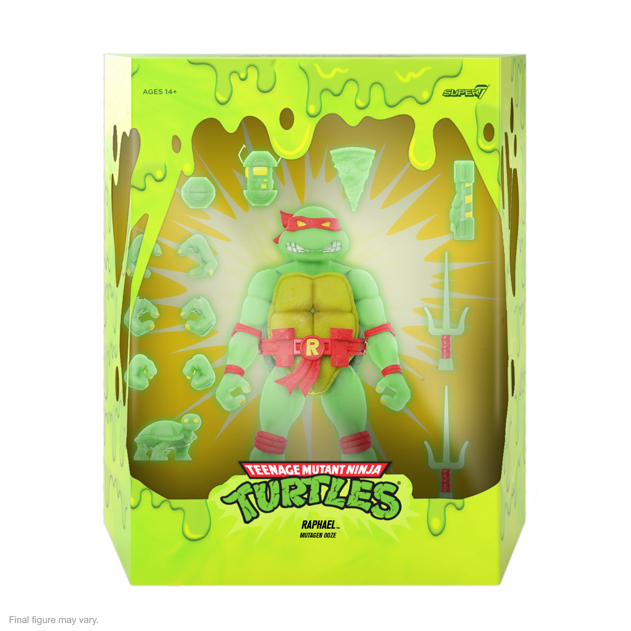 Teenage Mutant Ninja Turtles ULTIMATES! - Raphael [Mutagen Ooze Glow] (Pre-Order Exclusive)