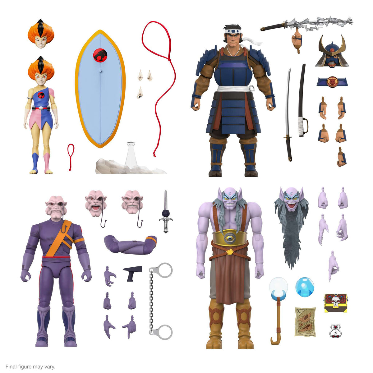 Super7 Thundercats ULTIMATES! Hachiman - Action Figure 17,8 Cm (7 Pollici) Con Accessori