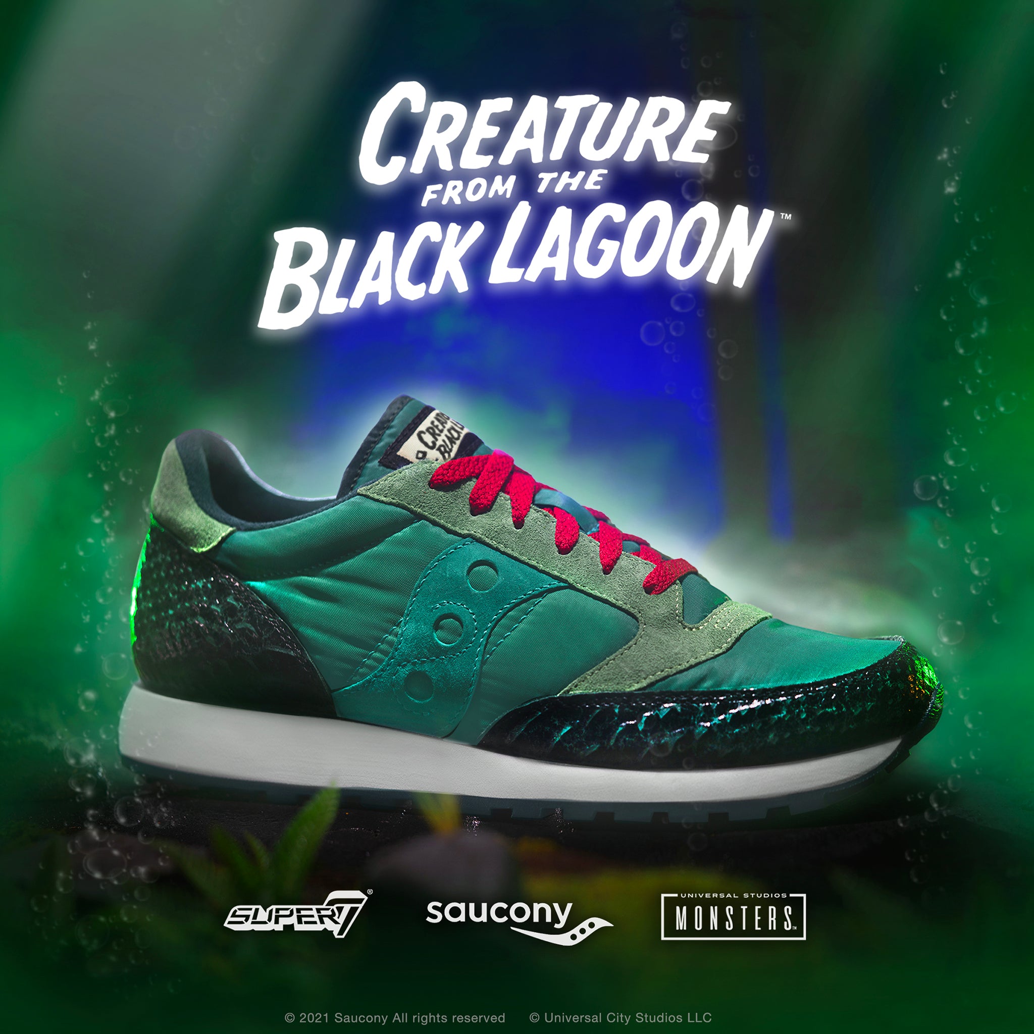 Super7 Saucony Universal Monsters Shoe - Creature from the Black Lagoon