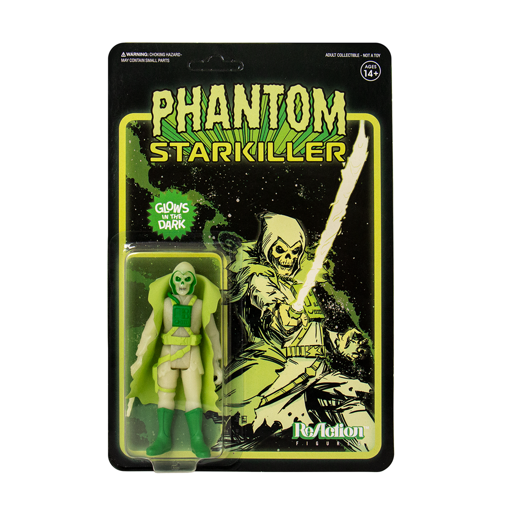 Killer Bootlegs ReAction Figure - Phantom Starkiller (Glow-in-the-Dark)